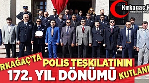 POLİS TEŞKİLATININ 172.YILI SADE BİR TÖRENLE...