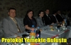 Protokol Yemekte Buluştu