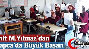 ŞEHİT M.YILMAZ’DAN ARAPÇA’DA BÜYÜK BAŞARI