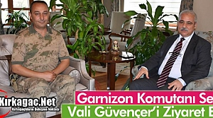 SEL, VALİ GÜVENÇER'İ ZİYARET ETTİ