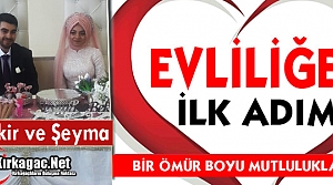 ŞEYMA İLE BEKİR EVLİLİĞE İLK ADIMLARINI ATTILAR