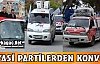 SİYASİ PARTİLERDEN KONVOY