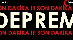 SON DAKİKA DEPREM…6.3 İLE SARSILDIK