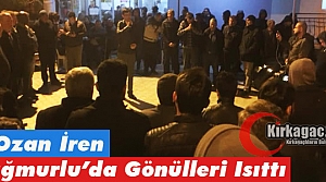 Ş.OZAN İREN, YAĞMURLU'DA GÖNÜLLERİ ISITTI