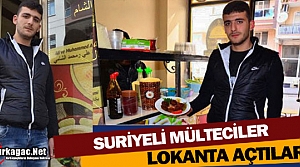 SURİYELİ MÜLTECİLER LOKANTA AÇTI