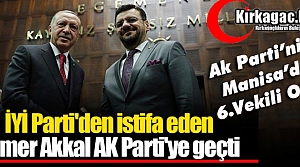 TAMER AKKAL “AK PARTİ'YE“ GEÇTİ