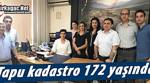 TAPU ve KADASTRO 172.YAŞINI KUTLUYOR