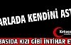 TARLADA KENDİNİ ASTI