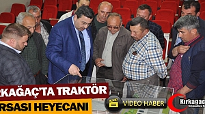 TRAKTÖR BORSASI İÇİN TOPLANTILAR DEVAM EDİYOR(VİDEO)