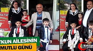 TUTKUN AİLESİNİN EN MUTLU GÜNÜ