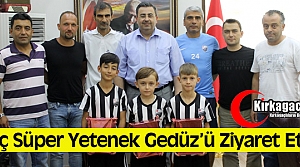 ÜÇ SÜPER YETENEK GEDÜZ’Ü ZİYARET ETTİ