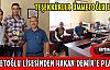 ÜMMETOĞLU LİSESİ'NDEN HAKAN DEMİR'E PLAKET