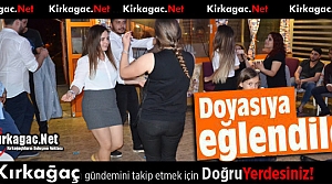 ÜNİVERSİTELİ ÖĞRENCİLER DOYASIYA EĞLENDİLER