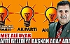 UYAR AK PARTİ'DEN BELEDİYE BAŞKAN ADAY ADAYI OLDU