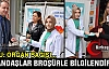 VATANDAŞLAR BRÖŞÜRLE BİLGİLENDİRİLDİ