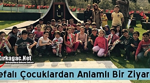 VEFALI ÇOCUKLARDAN ANLAMLI ZİYARET