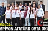 VOLEYBOL'DA ŞAMPİYON ATATÜRK ORTAOKULU