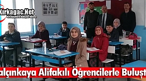 YALÇINKAYA ALİFAKILI ÖĞRENCİLERLE BULUŞTU