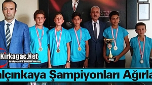 YALÇINKAYA ŞAMPİYONLARI AĞIRLADI