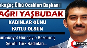 YAŞBUDAK, KADINLAR GÜNÜNÜ UNUTMADI