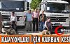 YENİ ALINAN ARAÇLAR İÇİN KURBAN KESİLDİ