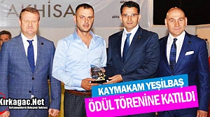 YEŞİLBAŞ İFTAR YEMEĞİ VE ÖDÜL TÖRENİNE KATILDI