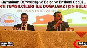 YEŞİLBAŞ ve GEDÜZ, PARTİ TEMCİLERİYLE BULUŞTU