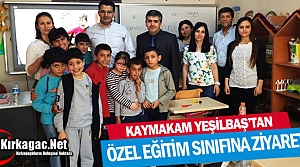 YEŞİLBAŞ’TAN ÖZEL EĞİTİM SINIFINA ANLAMLI ZİYARET