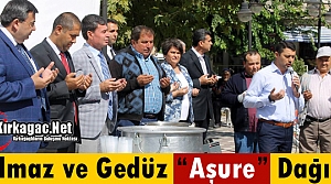 YILMAZ ve GEDÜZ “AŞURE“ DAĞITTI