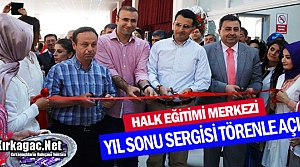 YILSONU SERGİSİ TÖRENLE AÇILDI