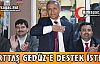 YURTTAŞ GEDÜZ'E DESTEK İSTEDİ