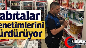 ZABITALAR DENETİMLERİNİ SÜRDÜRÜYOR