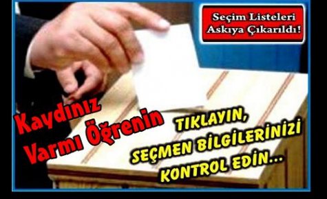 TIKLAYIN KAYDINIZ VARMI ÖĞRENİN