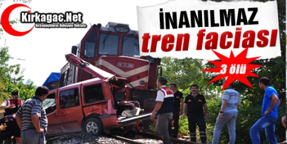 TREN FACİASI 3 ÖLÜ