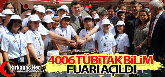 TÜBİTAK 4006 BİLİM FUARI TÖRENLE AÇILDI