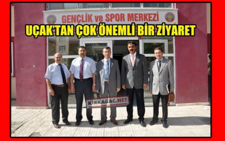 UÇAK'TAN ÇOK ÖNEMLİ BİR ZİYARET