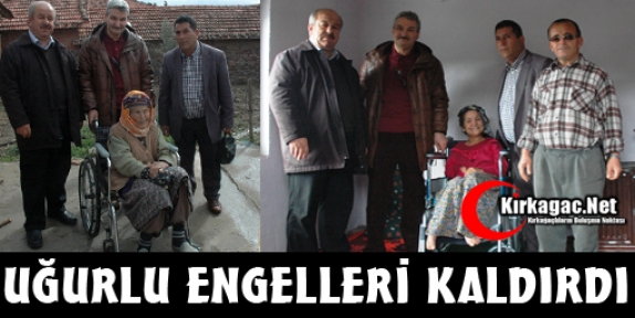 UĞURLU ENGELLERİ KALDIRDI