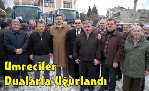 Umreciler Dualarla Uğurlandı