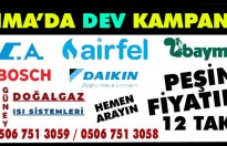 GÜNEY DOĞALGAZ'DA "KLİMALAR" PEŞİN FİYATNA 12 TAKSİT