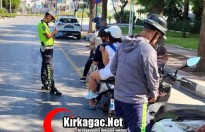62 MOTOSİKLET TRAFİKTEN MEN EDİLDİ