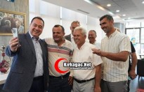 KIRKAĞAÇLI MUHTARLAR DUTLULU’YLA BULUŞTU