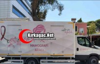 MAMOGRAFİ TIRI KIRKAĞAÇ’TA 21 GÜNDE 964 KADINA TARAMA YAPTI