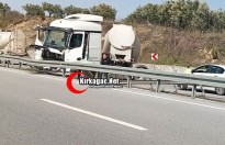 KIRKAĞAÇ’TA KORKUTAN KAZA