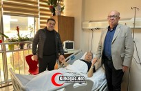 DÖNMEZ ve KARAKÖYLÜ’DEN ELBİNSOY’A GEÇMİŞ OLSUN ZİYARETİ