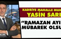 SARI “RAMAZAN AYINIZ MÜBAREK OLSUN”