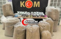 KIRKAĞAÇ'TA KAÇAK TÜTÜN OPERASYONU