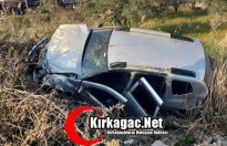 KIRKAĞAÇ’TA OTOMOBİL 3 YARALI