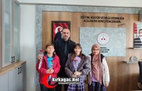 KIRKAĞAÇLI ÖĞRENCİLER FATMANUR ÖĞRETMENİ UNUTMADILAR