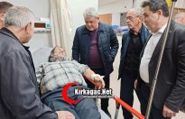 AK PARTİ'DEN DEVLET HASTANESİNE ANLAMLI ZİYARET