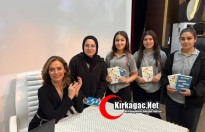 YAZAR AKÇAY KIRKAĞAÇ'TA ÖĞRENCİLERLE BULUŞTU